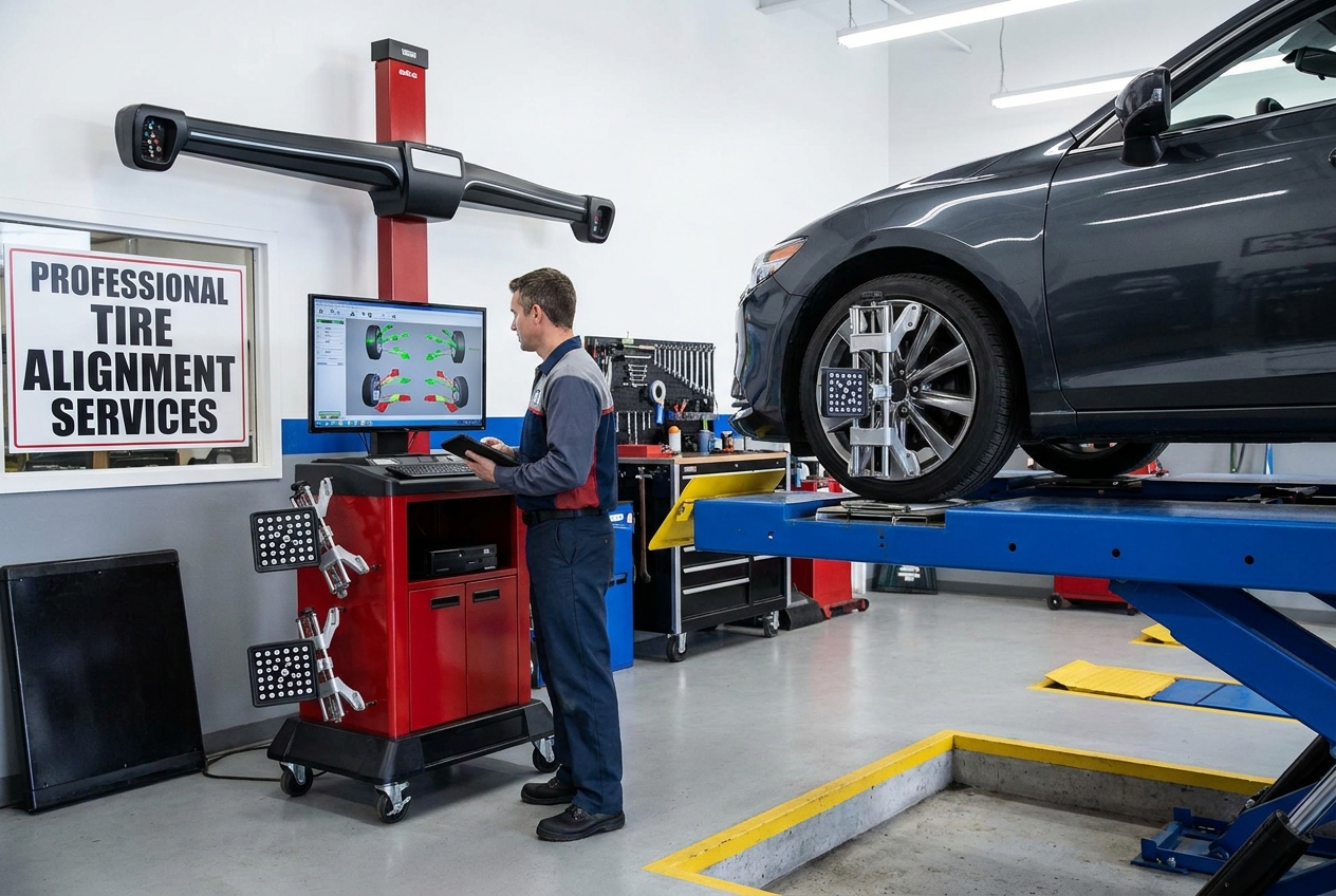 5 Critical Signs You Need a Professional Tire Alignment Immediately - Blog featured image