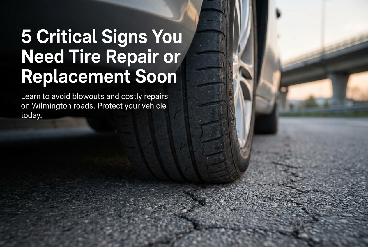 5 Critical Signs You Need Tire Repair or Replacement Soon - Blog featured image