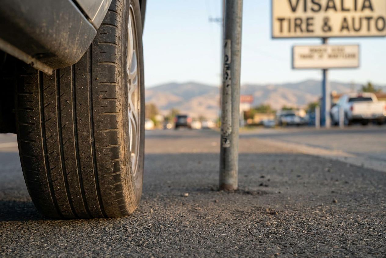 5 Critical Signs You Need to Visit a Tire Shop in Visalia CA - Blog featured image