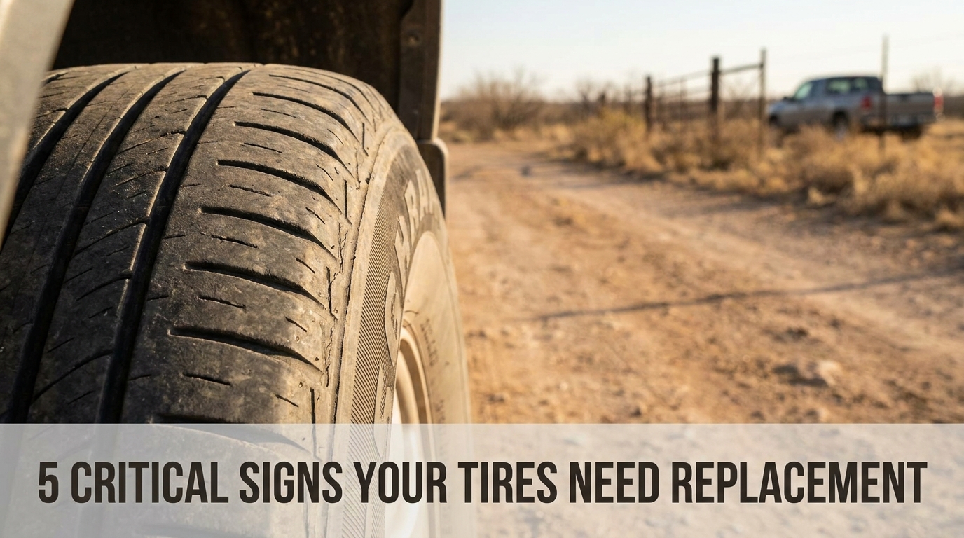 5 Critical Signs Your Tires Need Replacement in Scotland TX - Blog featured image