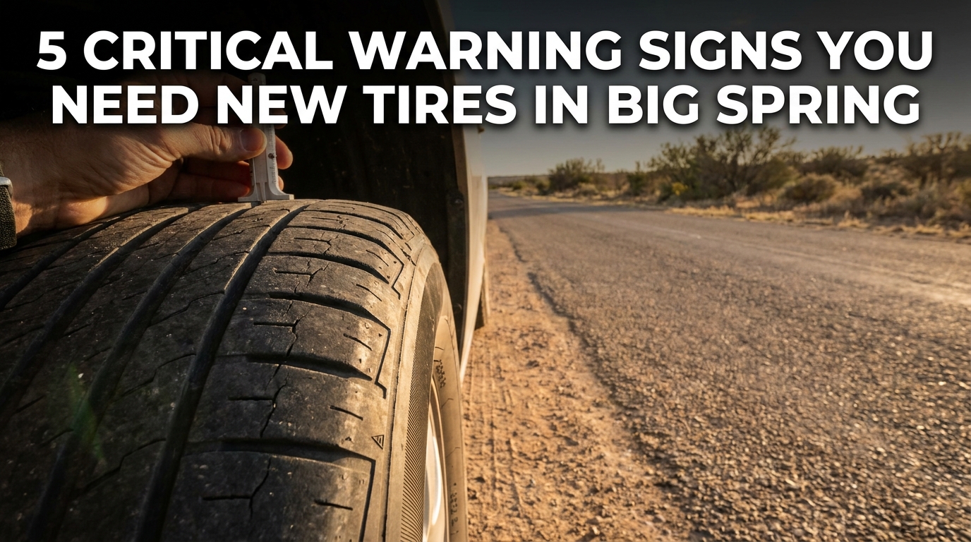 5 Critical Warning Signs You Need New Tires in Big Spring - Blog featured image