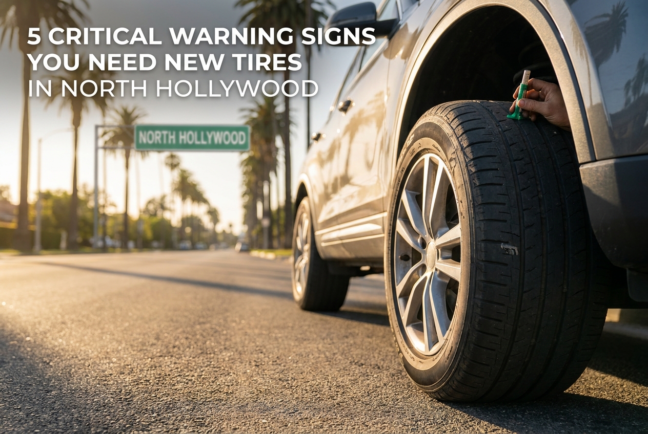 5 Critical Warning Signs You Need New Tires in North Hollywood - Blog featured image