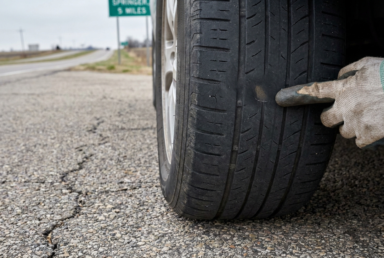 5 Critical Warning Signs You Need New Tires in Springer - Blog featured image
