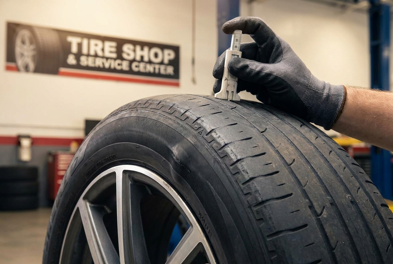 5 Critical Warning Signs You Need to Visit a Tire Shop Near You - Blog featured image