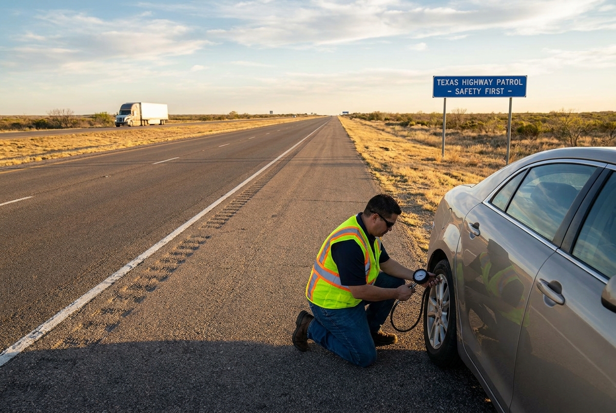 5 Essential Tire Safety Tips for Texas Highway Driving - Blog featured image