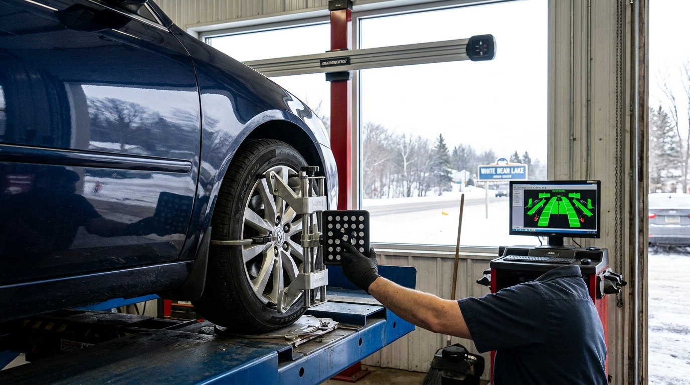 5 Ways Proper Tire Alignment Keeps White Bear Drivers Safe - Blog featured image