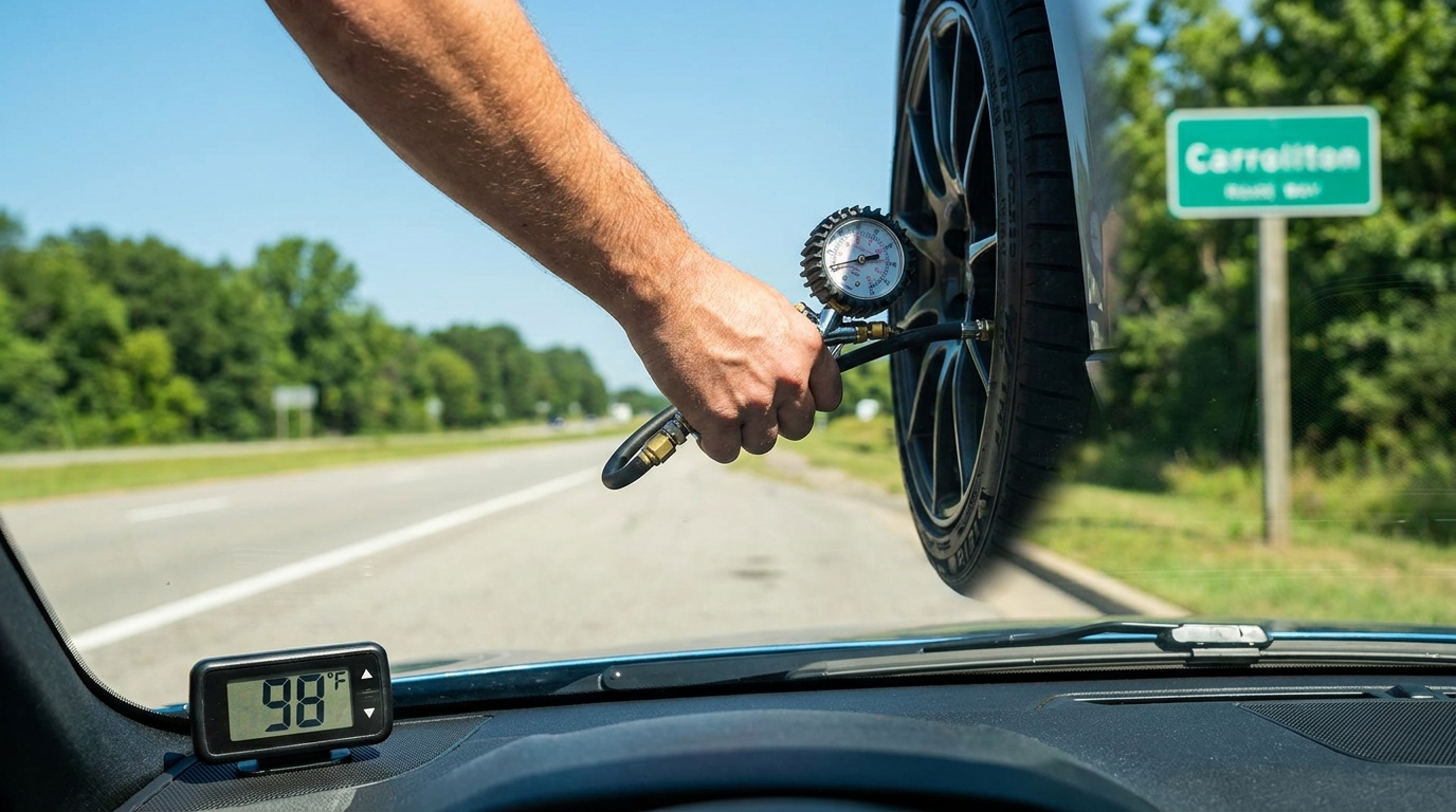 7 Essential Summer Tire Care Tips for Carrollton Drivers - Blog featured image
