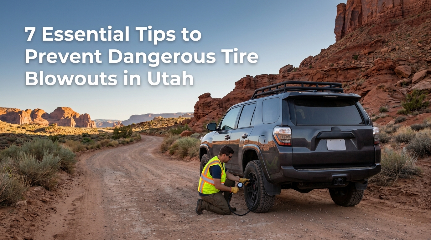 7 Essential Tips to Prevent Dangerous Tire Blowouts in Utah - Blog featured image