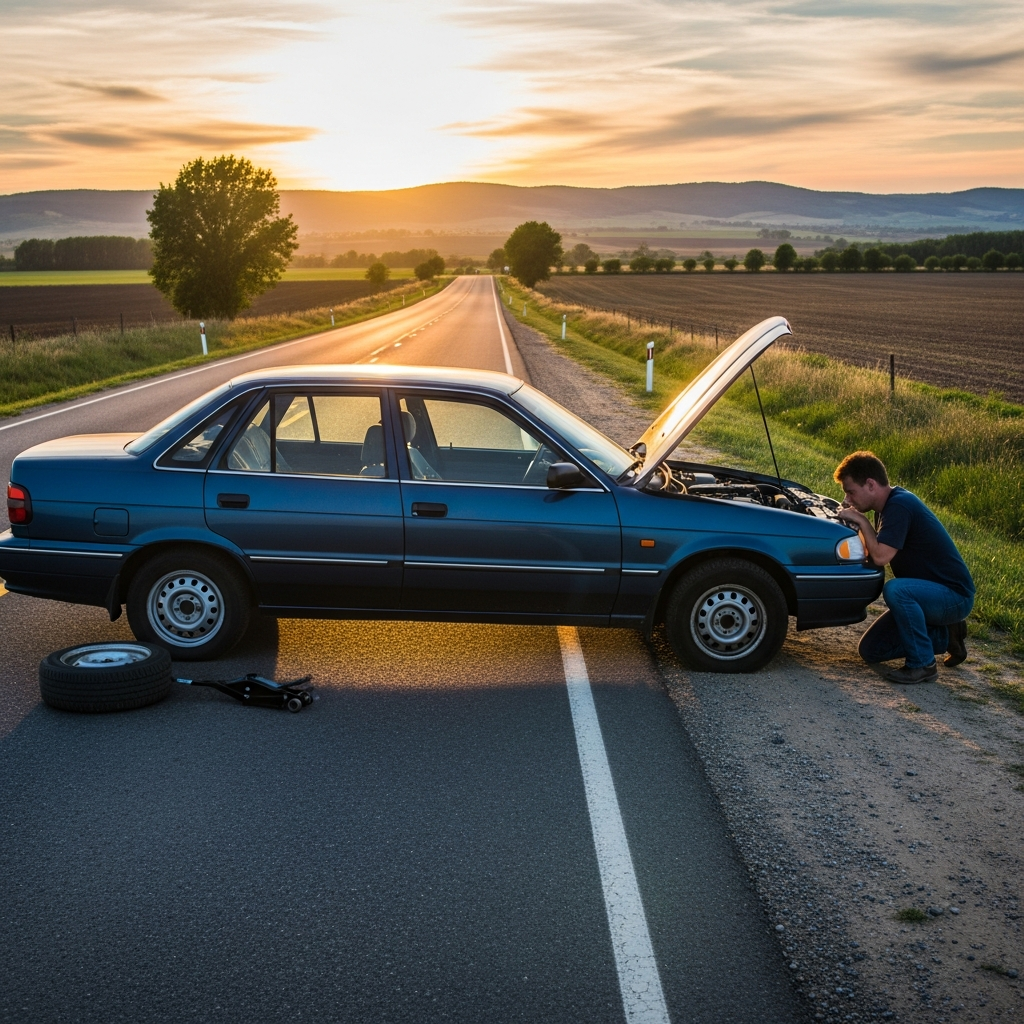 Flat Tire? Brooks-Huff's Guide to Safe Tire Changes