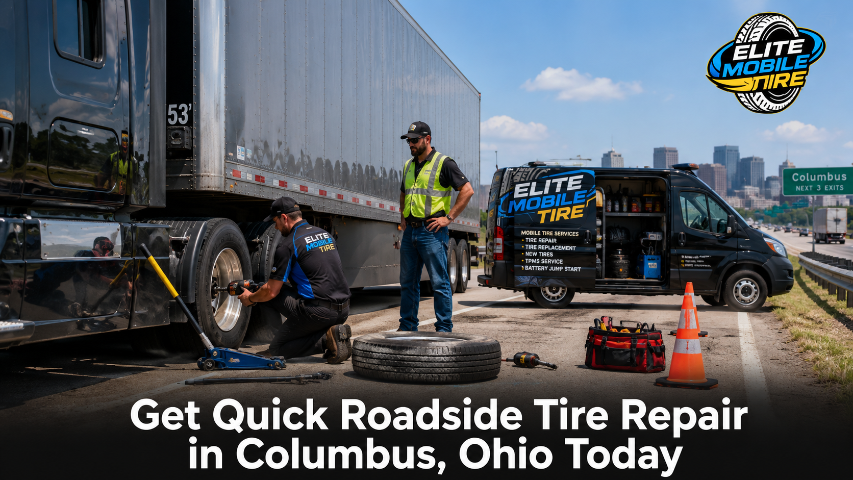 Get Quick Roadside Tire Repair in Columbus, Ohio Today