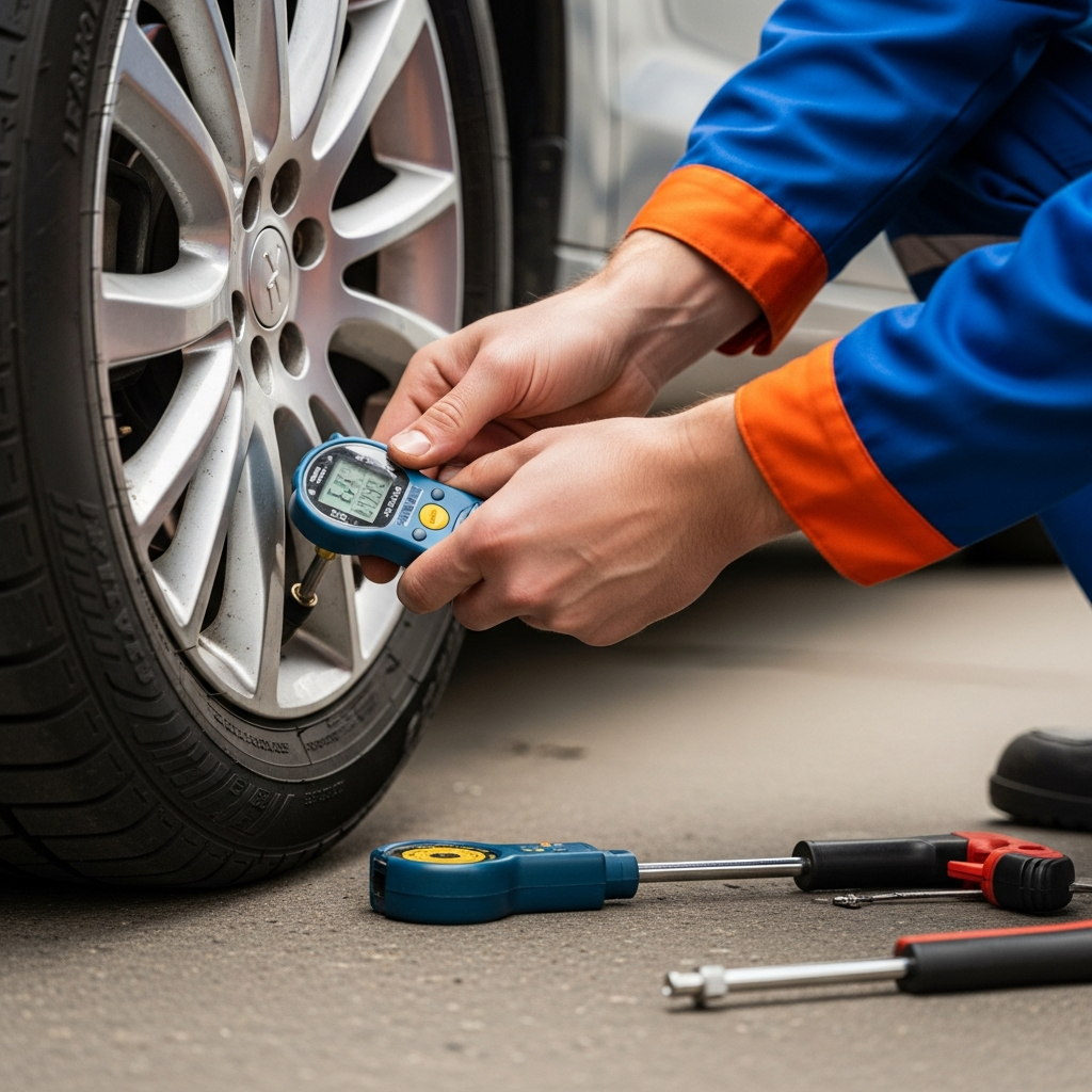 Tire Pressure & TPMS Check