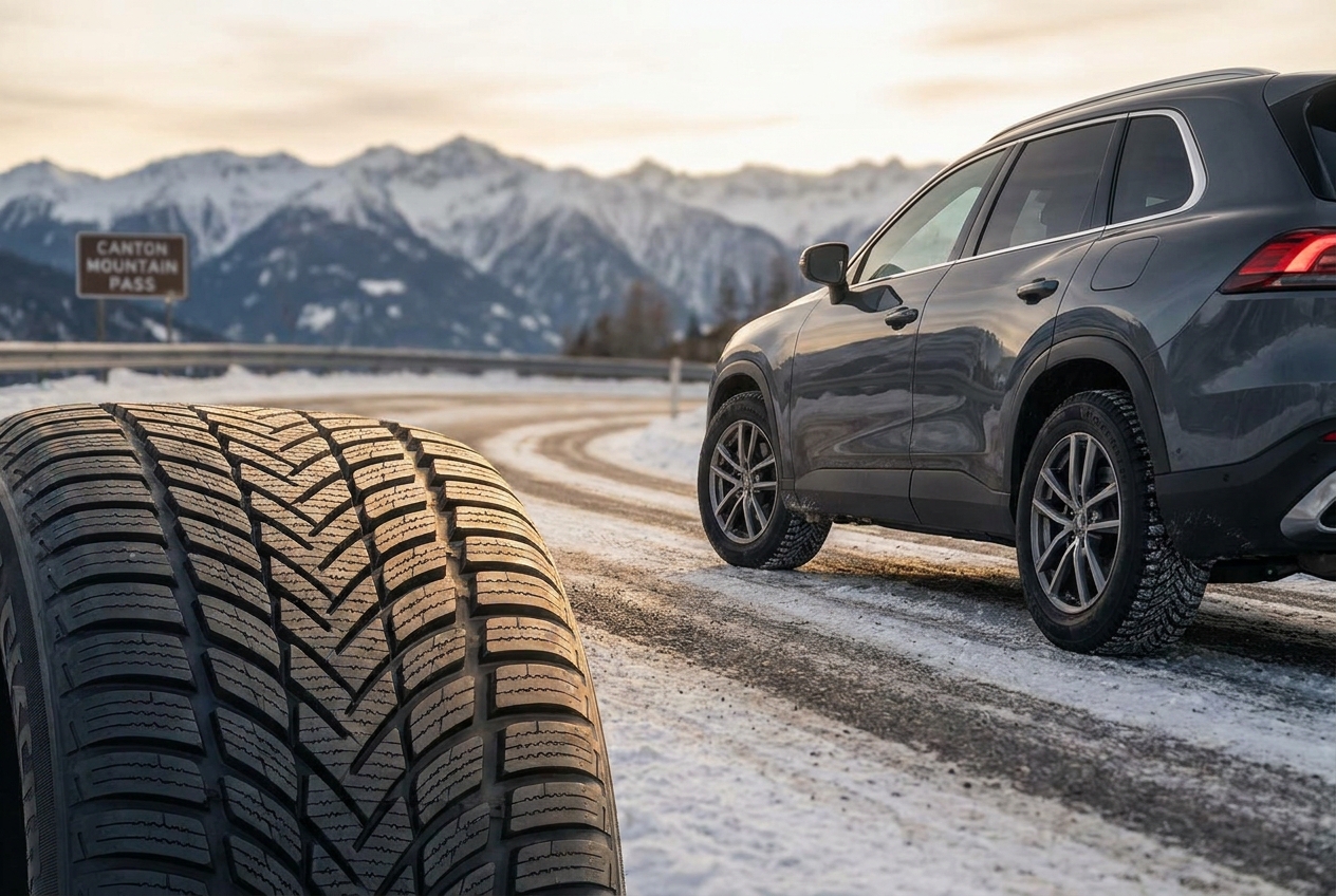 Are All-Season Tires Safe for Canton Mountain Driving? - Blog featured image