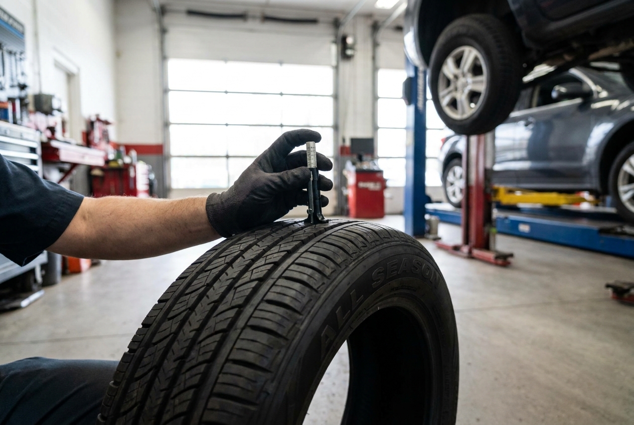 Are All-Season Tires Safe? Local Tire Shop Insights - Blog featured image