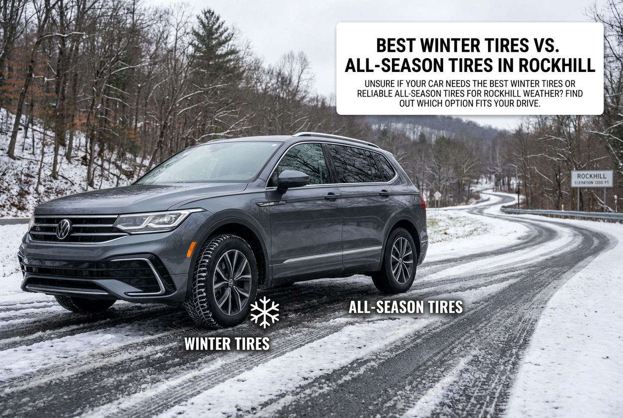 Best Winter Tires vs. All-Season Tires in Rockhill - Blog featured image