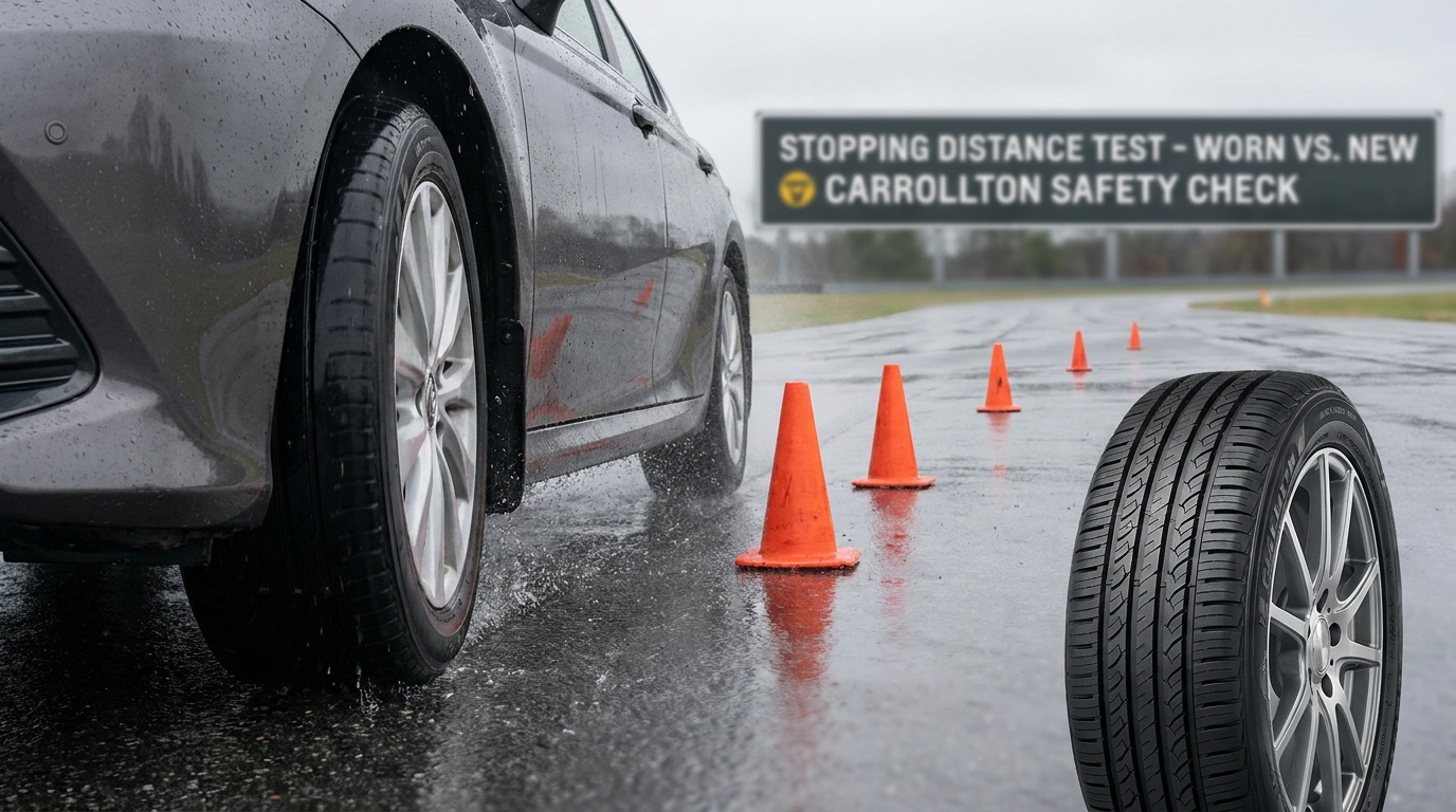 Complete Guide: How Worn Tires Affect Stopping Distance - Blog featured image