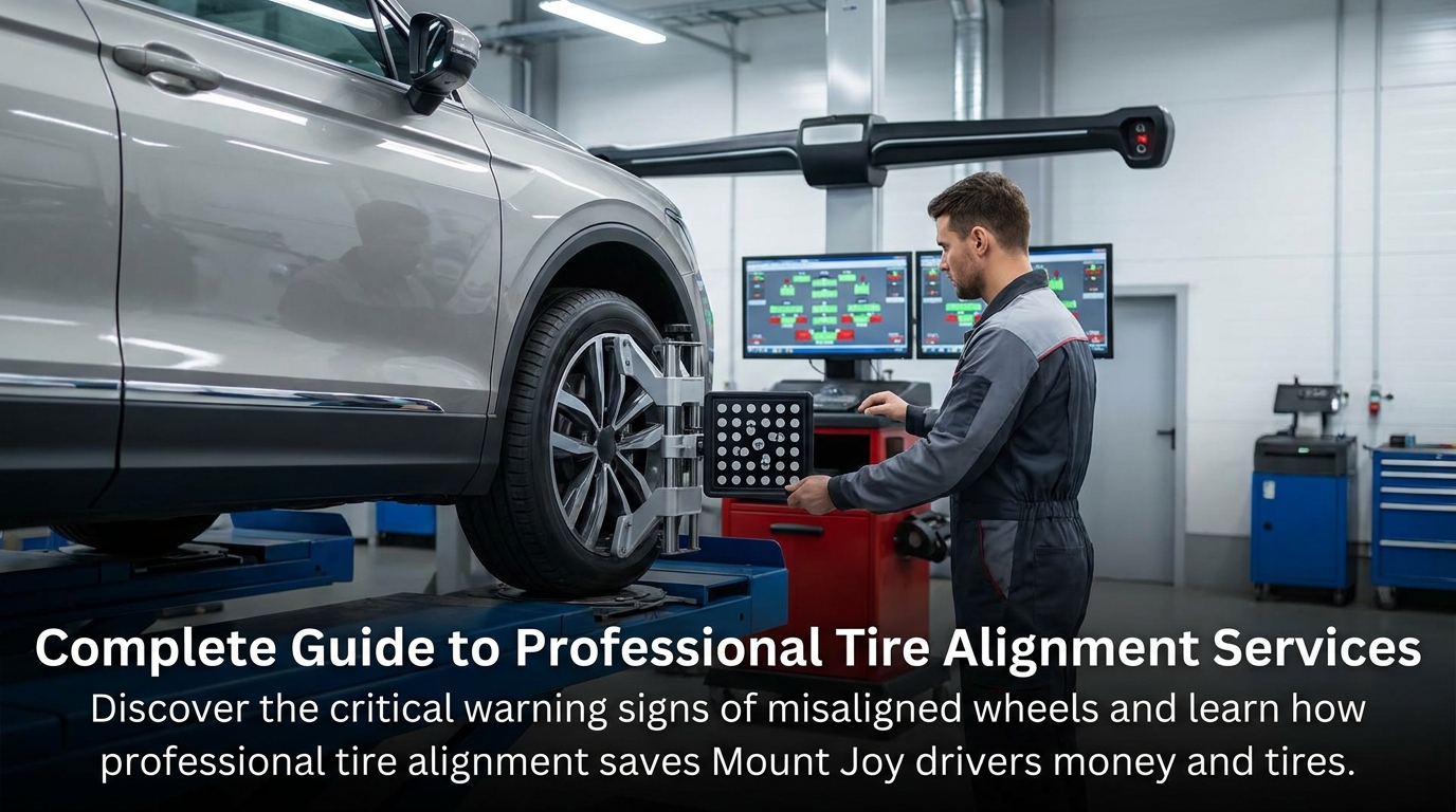 Complete Guide to Professional Tire Alignment Services - Blog featured image