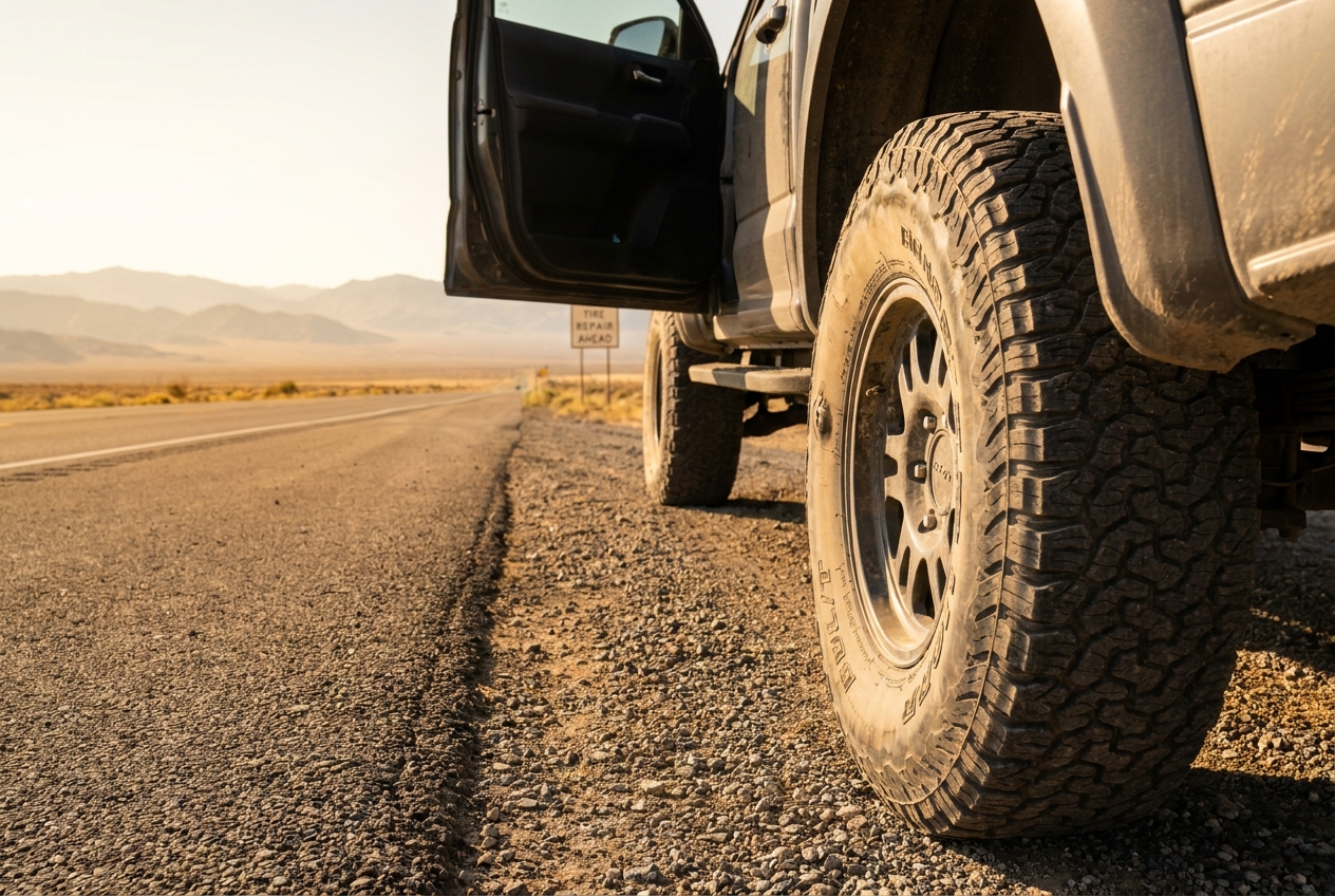 Desert Driving Safety: When to Seek Tire Repair Near Me - Blog featured image