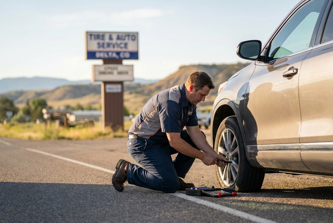 Fast Tire Repair Near Me: Fixing Flats in Delta, CO - Blog featured image