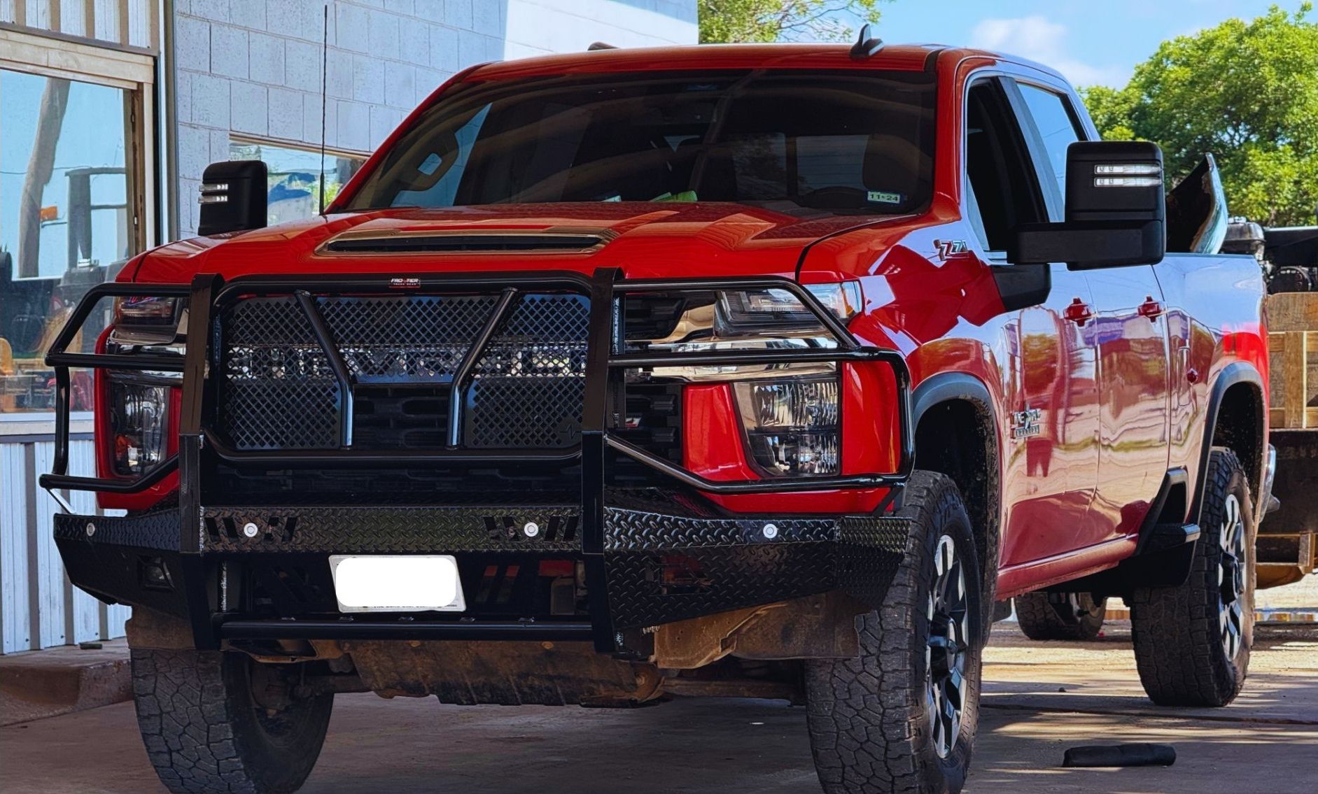 frontier bumper