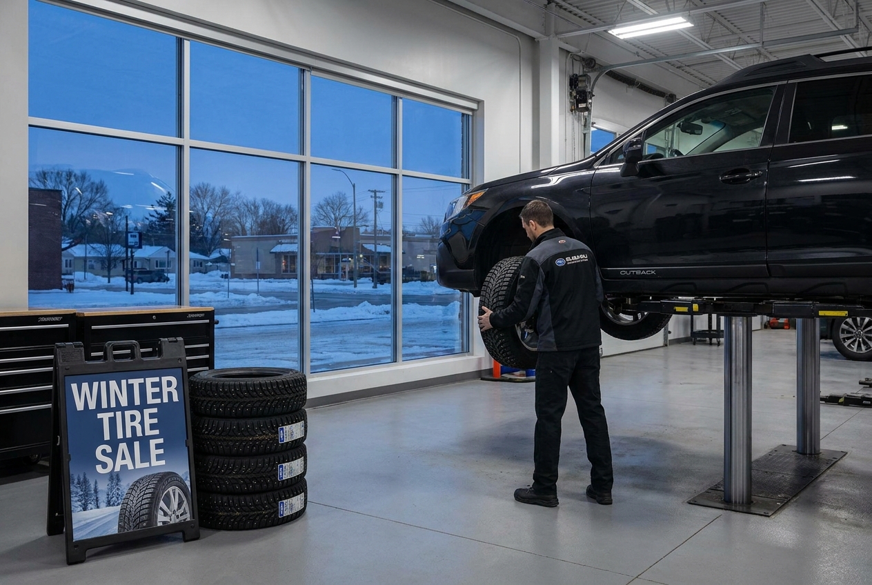 How to Find the Best Winter Tires at a Tire Shop Near Me - Blog featured image