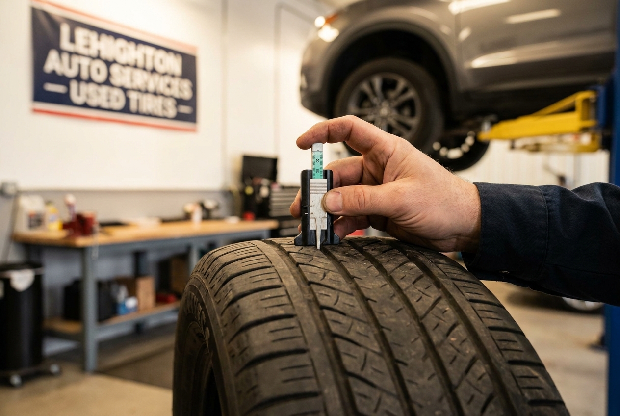 Safety Guide: Inspecting Used Tires Near Me in Lehighton - Blog featured image