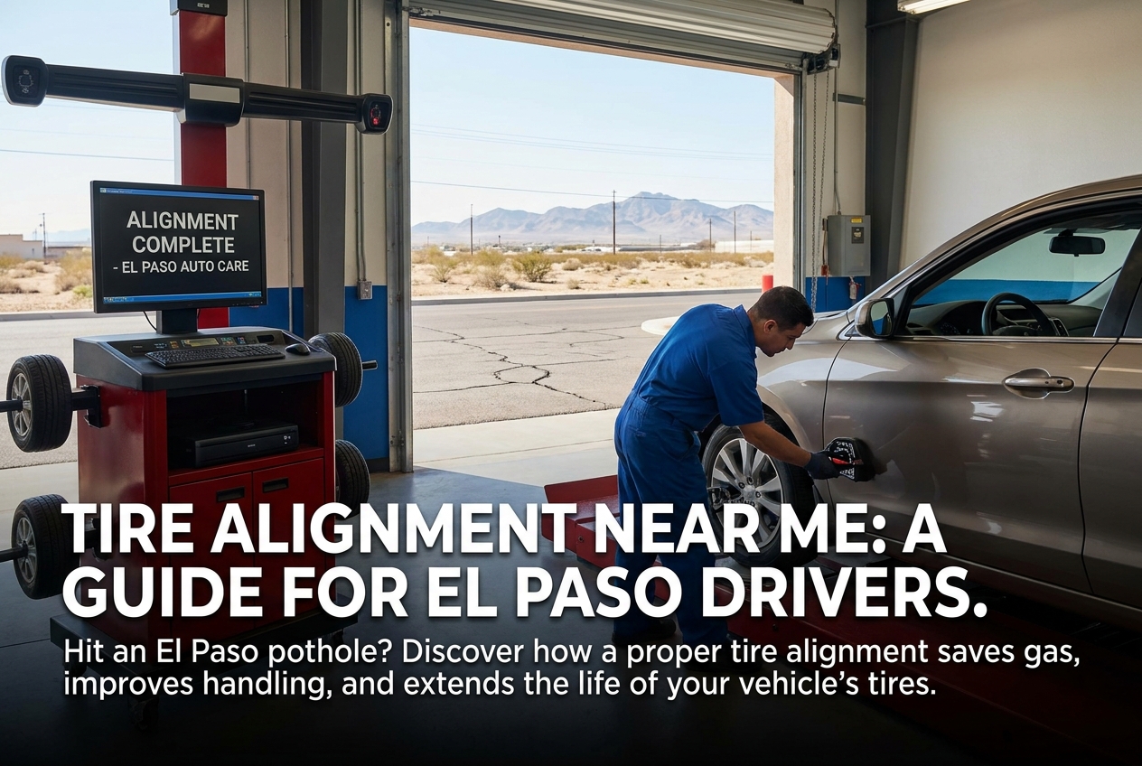 Tire Alignment Near Me: A Guide for El Paso Drivers - Blog featured image