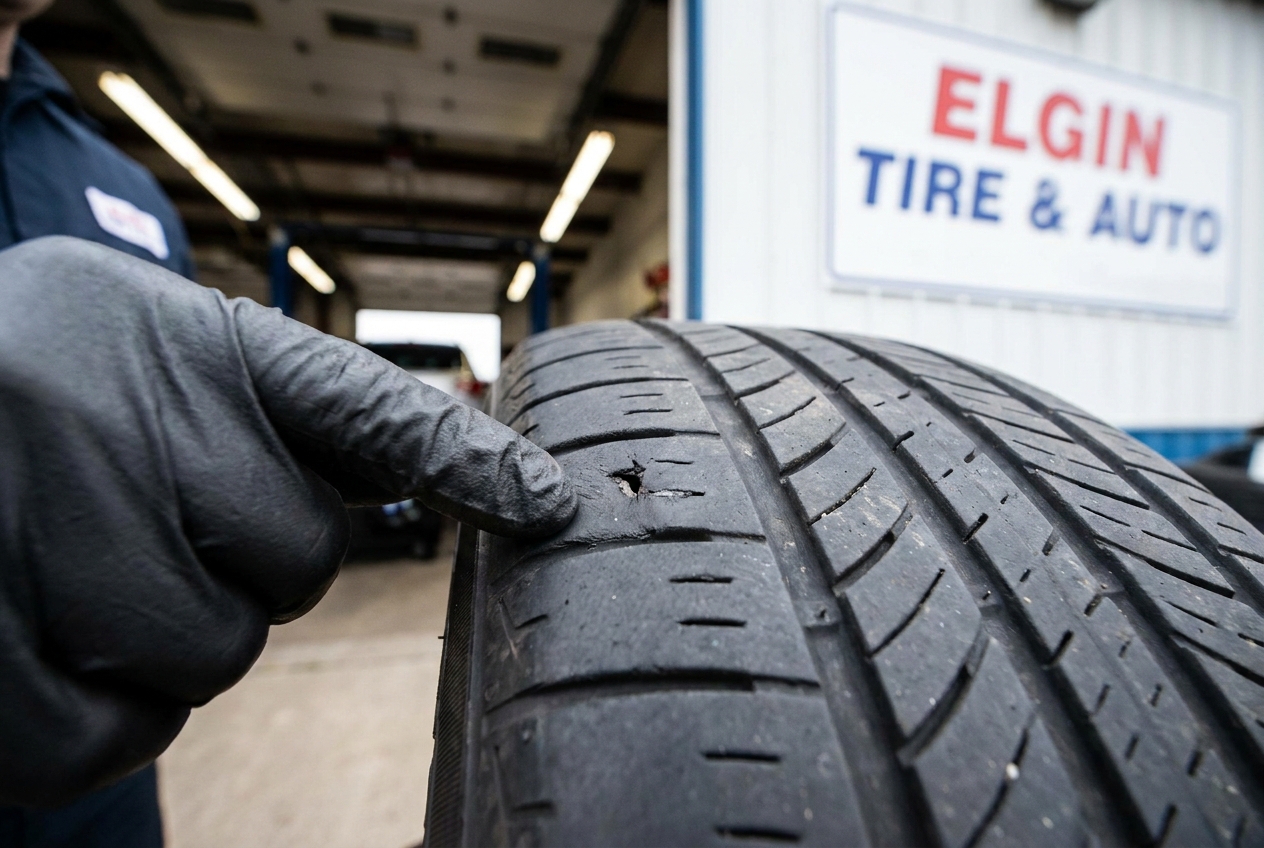 When to Seek Professional Tire Repair Near Me in Elgin - Blog featured image
