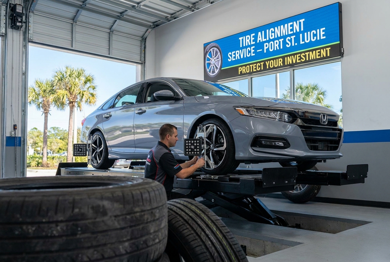 Why You Need a Tire Alignment Near Me in Port St. Lucie - Blog featured image